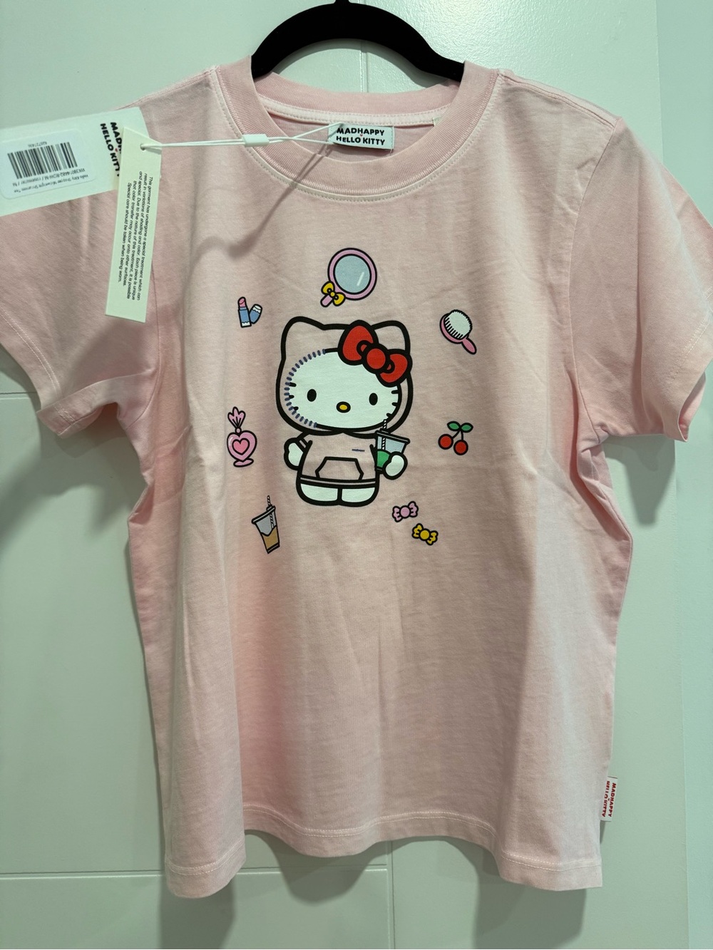 Madhappy Hello Kitty Pink Graphic Tee
